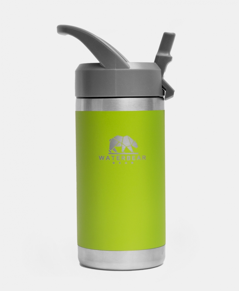 BOTELLA DEPORTIVA 14 ONZ VERDE T8 GREEN Water Bear Gear